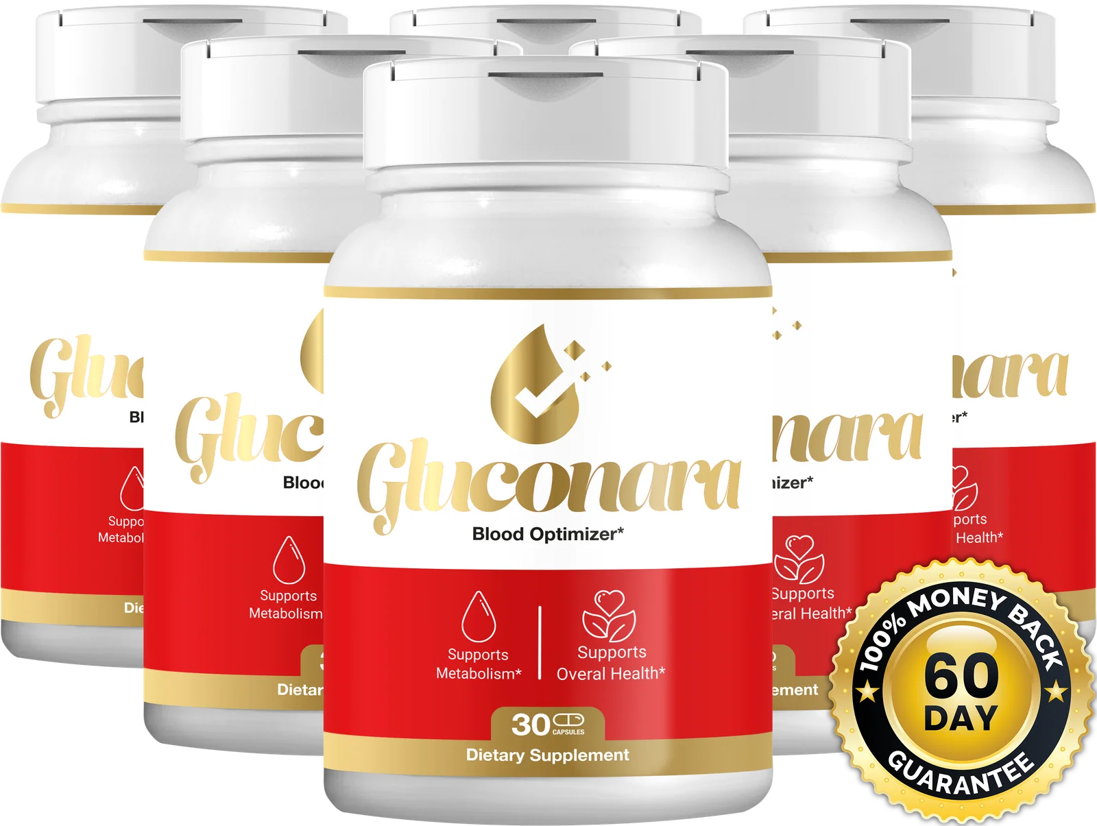 Official Gluconara Multi-Bottle Package
